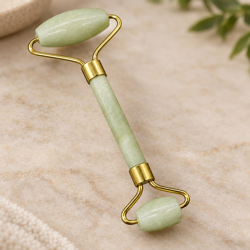 Jade Roller close-up detail