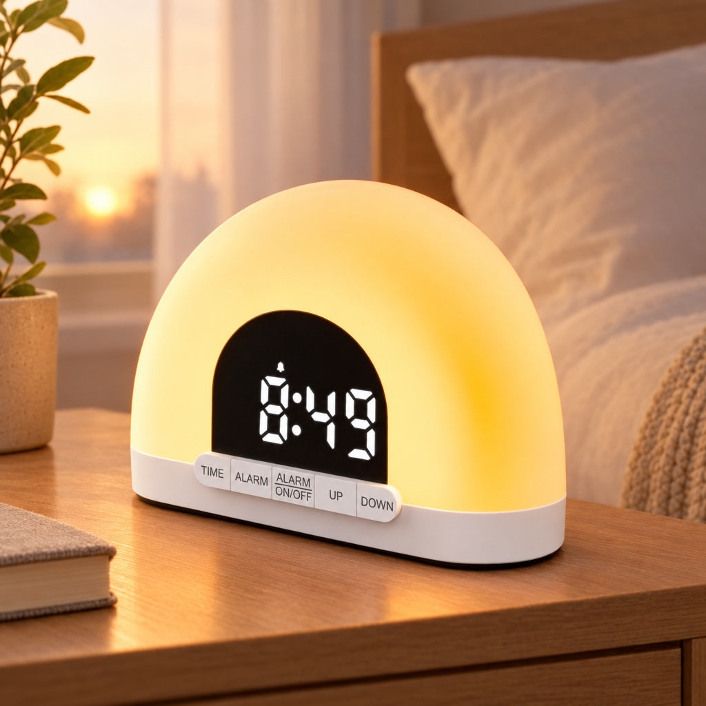 Sunrise Alarm Clock in use at home