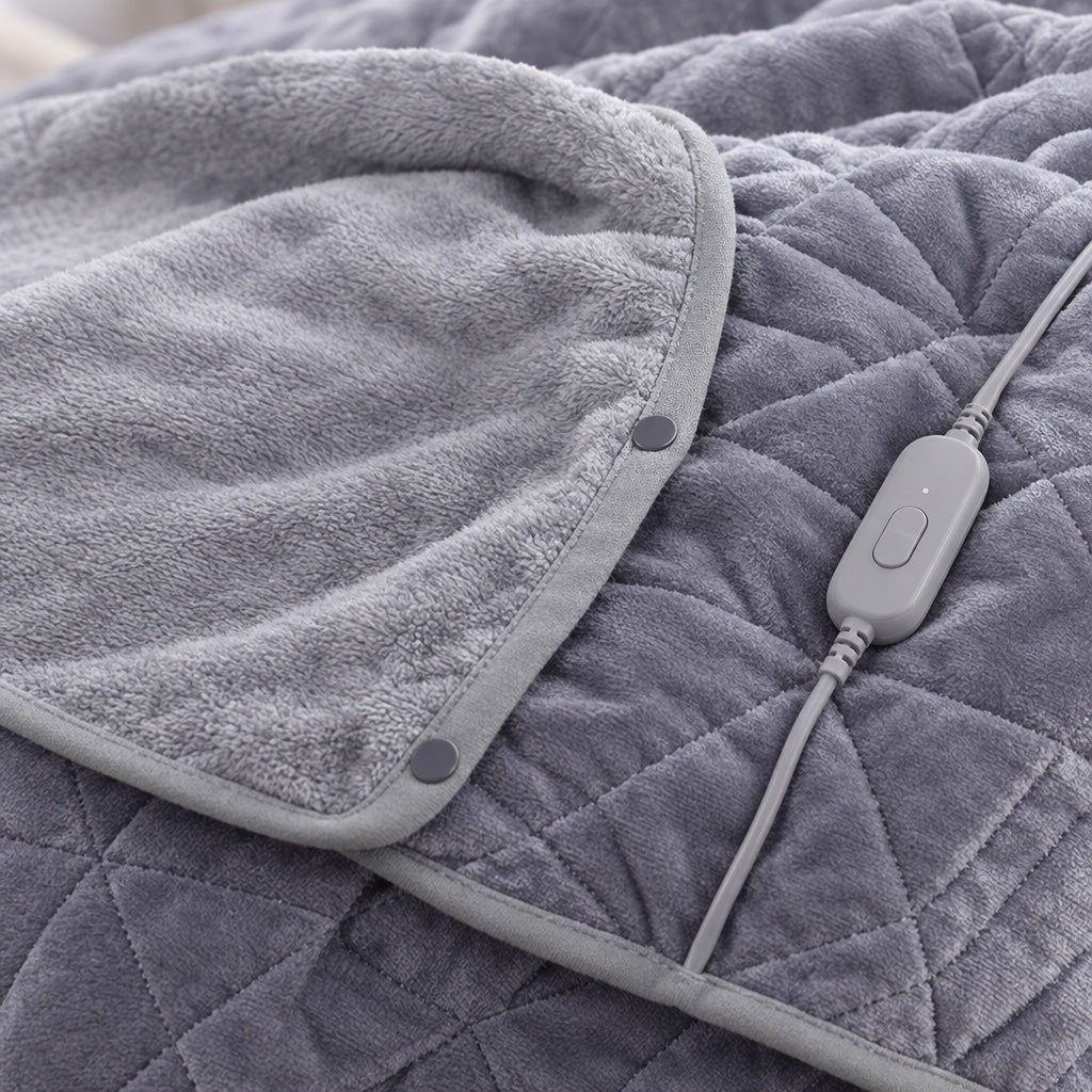 USB Heated Shawl Blanket close-up detail