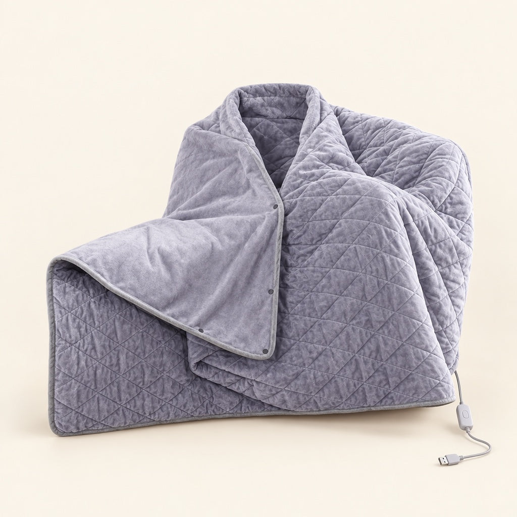 USB Heated Shawl Blanket
